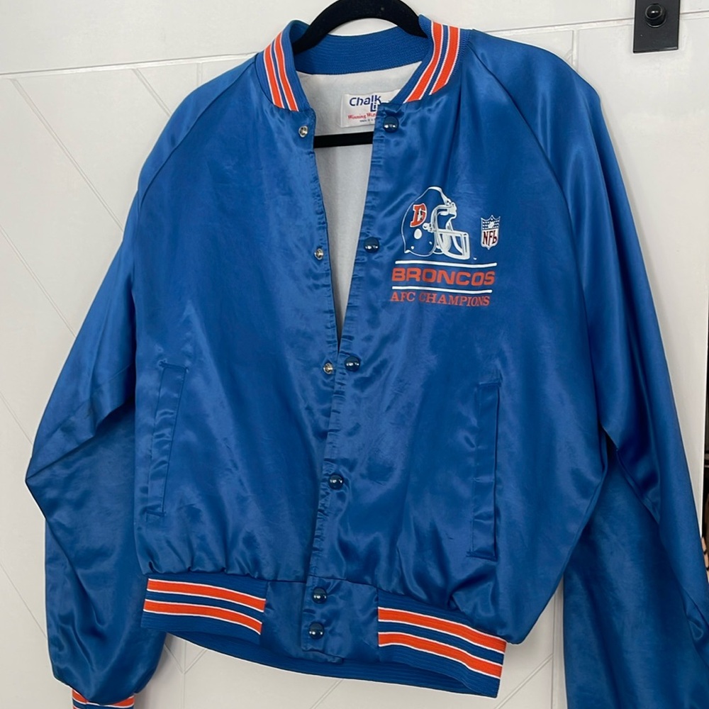 Vintage broncos nfl bomber